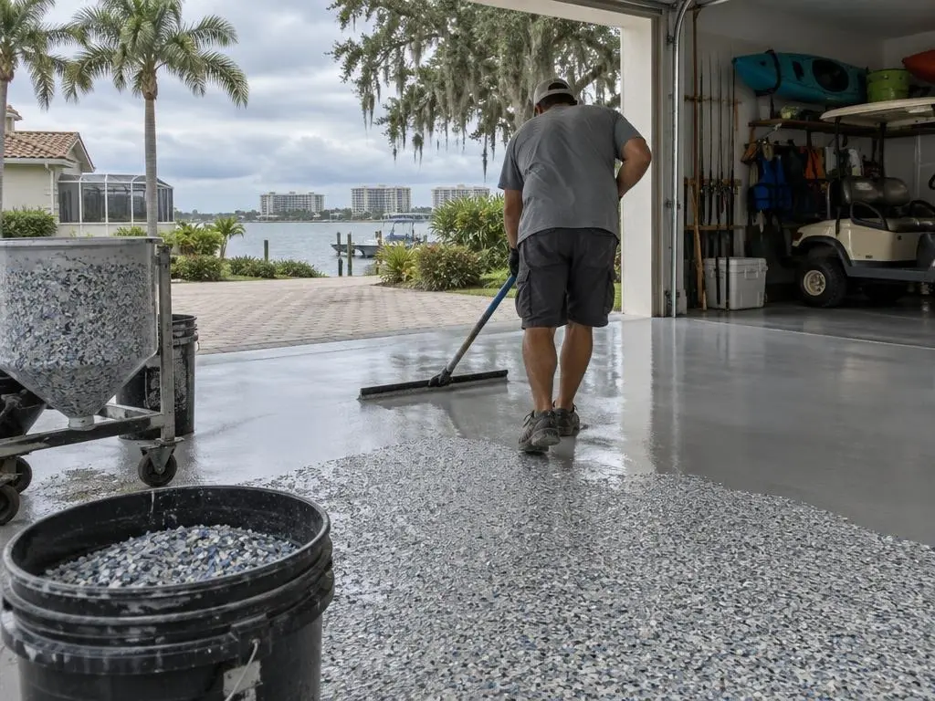 Chip Floor Coatings in St. Petersburg, FL