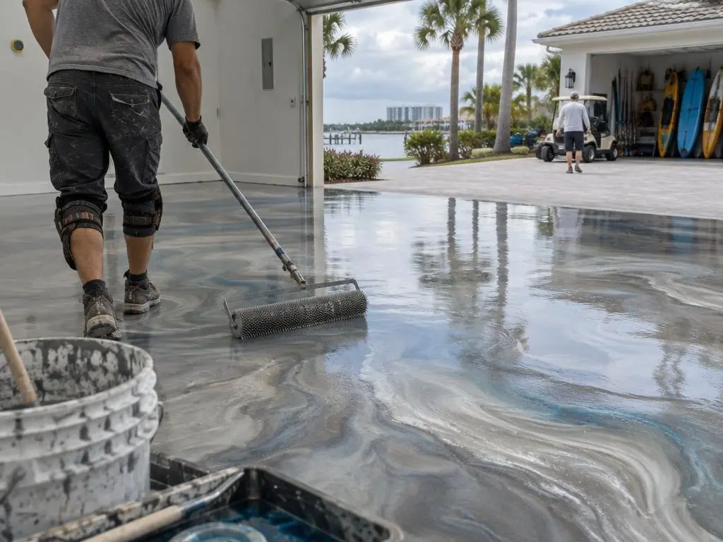 Metallic Epoxy in St. Petersburg, FL